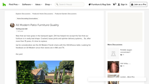 All Modern Patio Furniture Quality - Houzz - modern outdoor furniture company