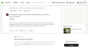 Looking for quality furniture manufacturers and which ones to avoid. - best furniture factory