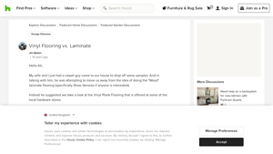 Vinyl Flooring vs. Laminate - Houzz - vinyl laminate flooring factory