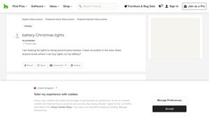 battery Christmas lights - Houzz - battery operated christmas lights bulk