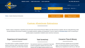 Aluminum Extrusions Stock | Extruded Aluminum Shapes Supplier ... - manufacturer of aluminum extrusions