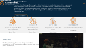 Home - Harrison Steel Castings - casting manufacturer