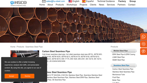 Seamless Steel Pipe & Tube (SMLS), Carbon Steel Seamless Pipe ... - smls pipe factory