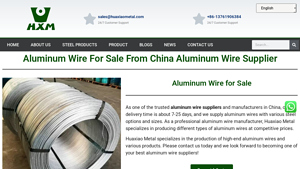 Aluminum Wire Suppliers | Manufacturers - Huaxiao Metal - aluminum wire factory