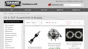 H2 & SUT Suspension & Brakes - Hummer Parts Club - hummer manufacturer