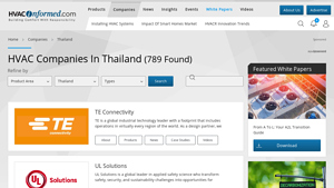 HVAC companies in Thailand - air conditioner manufacturer