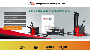 Custom Industrial Lithium Batteries - Hyder Forklifts - forklift battery factory