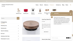 Metal Coffee Table - Hangzhou Maxwell Furniture Co., Ltd. - metal coffee table factory
