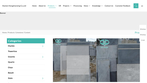 Blue Limestone Tile Manufacturers, Suppliers, Factory - hzx stone - limestone tiles factory