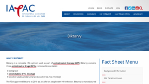 Biktarvy - International Association of Providers of AIDS Care - IAPAC - biktarvy manufacturer