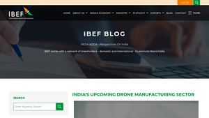 Drone Manufacturers, Drone Technology in India | IBEF - drone manufacturer