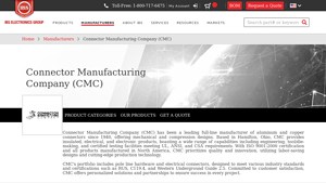 Connector Manufacturing Company (CMC) - IBS Electronics - electrical connector factory