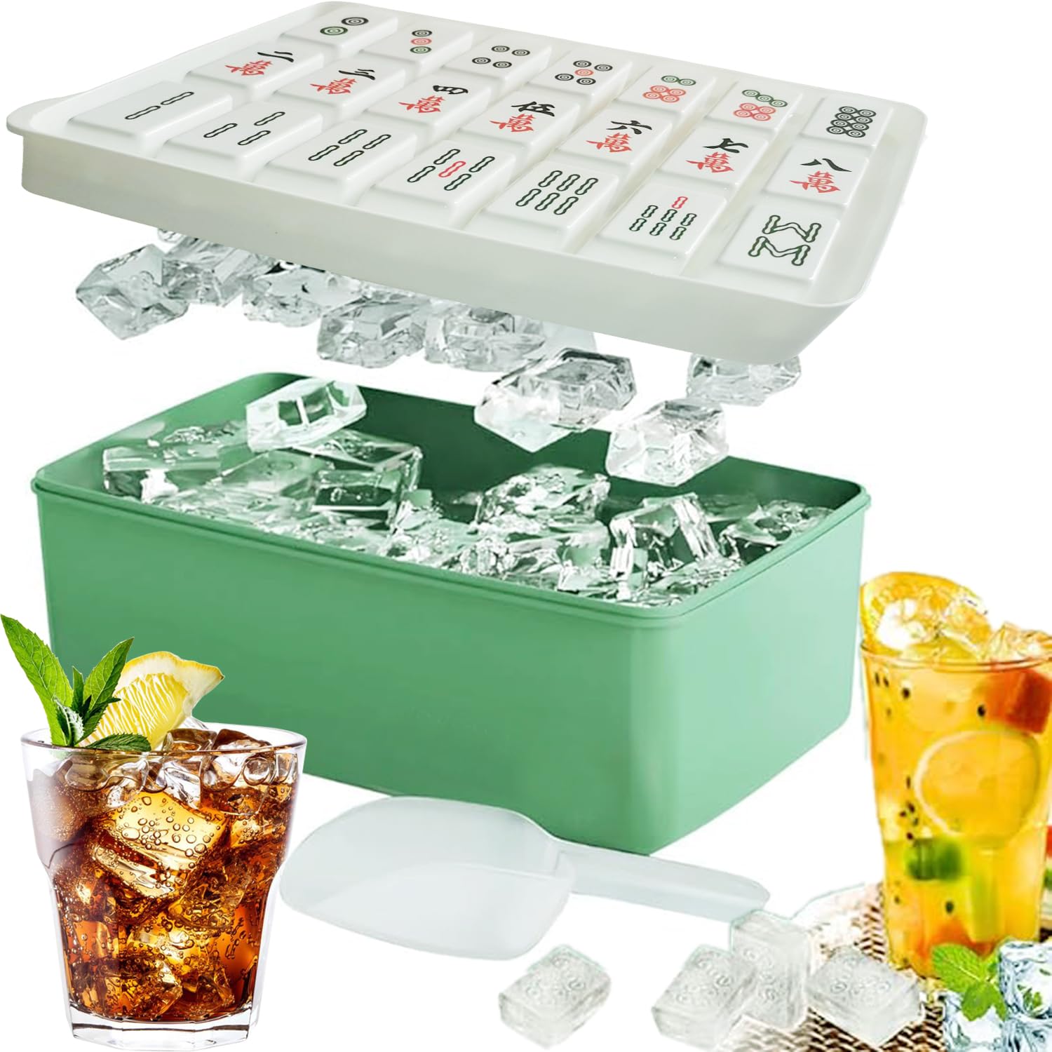 A relevant stock photo of ice cube china in a typical setting.
