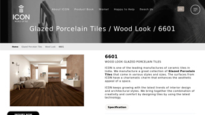Wood Look - Tile Manufacturer - 6601 By Icon® Group - wood look tile factory
