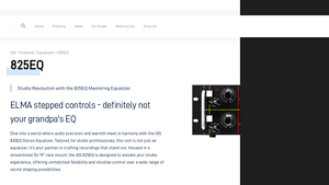 825EQ - IGS Audio - ear 825eq manufacturer