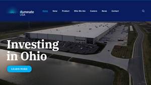 Illuminate USA: Home - solar module factory