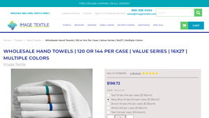 Wholesale Hand Towels | 120 or 144 Per Case | Value Series | 16x27 - hand towel bulk