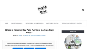 Where is Hampton Bay Patio Furniture Made and is it Good? - hampton bay patio furniture factory