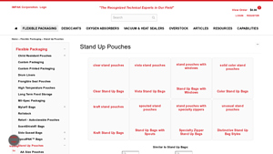 Stand Up Pouches - Impak Corporation - stand up pouches bulk