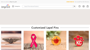 Custom & In Stock Lapel Pins - Personalize today in BULK! - Imprint - enamel pins bulk