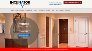 Inclinator | Home and Residential Elevators & Dumbwaiters - elevator manufacturer