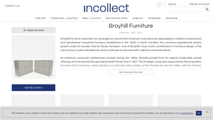 Vintage Broyhill Furniture Cabinets Chairs - Incollect - broyhill furniture factory