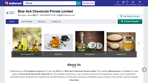 Manufacturer of Essential Oils & Neem Oil by Blue Ash Chemicals Private ... - chemical manufacturer blue ash