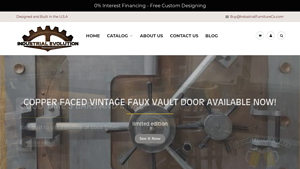Industrial Evolution Furniture Co.: Handmade & Handcrafted Vintage ... - industrial furniture company