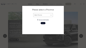 Luxury Cars, SUVs, Sedans, and Crossovers | INFINITI Canada - infiniti automobile manufacturer