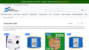 Cat5e Bulk Network Cable From $38 - Infinity Cable Products - cat 5 cable bulk