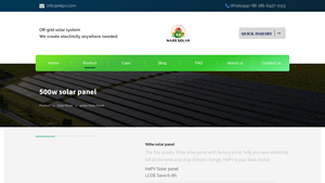 The Top quality 500w solar panel with factory price - Inkpv - 500w solar panel factory