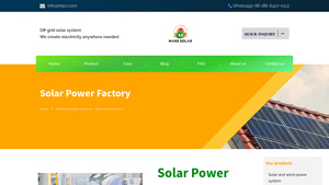 Wholesale Solar Systems - Solar Power Factory - Inkpv - on grid solar system factory
