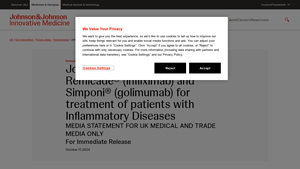 Johnson & Johnson transitions Remicade® (infliximab) and Simponi ... - remicade manufacturer
