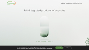 Inprocaps - Fully integrated producer of capsules - capsule manufacturer