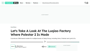 Let's Take A Look At The Luqiao Factory Where Polestar 2 Is Made - polestar manufacturer