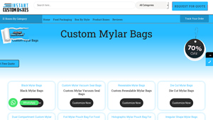 Custom Mylar Bags & Pouches | Wholesale Mylar Packaging - mylar bags bulk