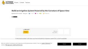 Build an Irrigation System Powered by the Curvature of Space-time - ram pump factory