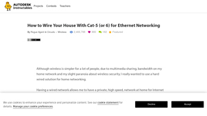 How to Wire Your House With Cat-5 (or 6) for Ethernet Networking - cat5 company