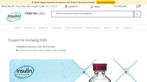 Coupon for Humalog 2024 - Insulin Outlet - humalog manufacturer