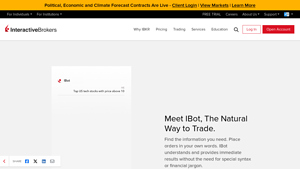 Meet IBot, The Natural Way to Trade. - Interactive Brokers - ibot company