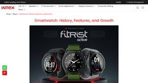 Smartwatch: History, Features, and Growth - top 10 smart watches company