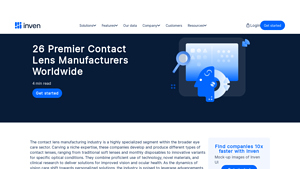 26 Premier Contact Lens Manufacturers Worldwide - Inven - contact lens manufacturer