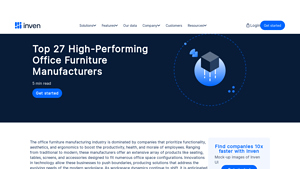 Top 27 High-Performing Office Furniture Manufacturers - Inven - office furniture manufacturer