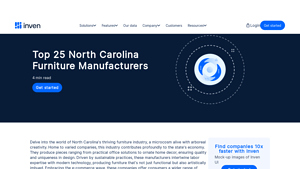 Top 25 North Carolina Furniture Manufacturers - Inven - best furniture manufacturer