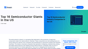 Top 16 Semiconductor Giants in the US - Inven - american chip manufacturer