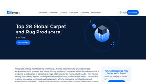 Top 28 Global Carpet and Rug Producers - Inven - rug manufacturer
