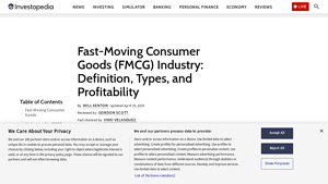 Fast-Moving Consumer Goods (FMCG) Industry: Definition, Types, and ... - fmcg manufacturer