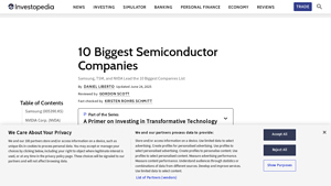 10 Biggest Semiconductor Companies - Investopedia - american chip manufacturer
