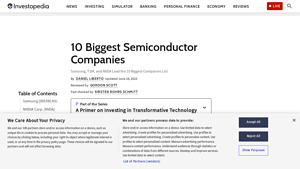 10 Biggest Semiconductor Companies - Investopedia - main manufacturer