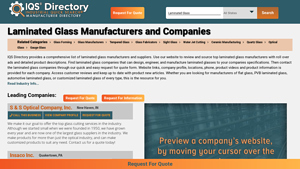 Laminated Glass Manufacturers Suppliers - IQS Directory - laminated glass manufacturer